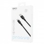 Кабель Proove Rebirth USB to Type-C 2.4A (1m) black/green – (фото 2)