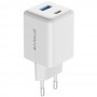 МЗП Proove Pocket GaN 45W (Type-C + USB) white – (фото 6)