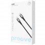 Кабель Proove WireX Type-C to Type-C 60W (2m) black – (фото 2)