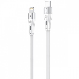 Кабель Proove Soft Silicone Type-C to Lightning 27W (2m) white
