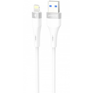 Кабель Proove Light Silicone Plus USB to Lightning 2.4A (1m) black