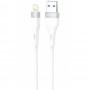 Кабель Proove Light Silicone Plus USB to Lightning 2.4A (1m) black – (фото 1)