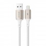 Кабель Proove Dense Metal USB to Lightning 2.4A (1m) white – (фото 1)
