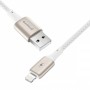 Кабель Proove Dense Metal USB to Lightning 2.4A (1m) white – (фото 4)