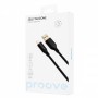 Кабель Proove Jelly Silicone USB to Lightning 2.4A (1m) black – (фото 2)