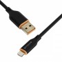 Кабель Proove Jelly Silicone USB to Lightning 2.4A (1m) black – (фото 7)