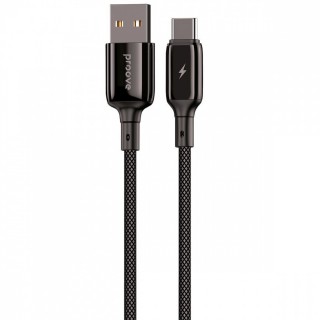Кабель Proove Dense Metal USB to Type-C 2.4A (2m) black