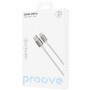 Кабель Proove Dense Metal USB to Type-C 2.4A (2m) black – (фото 2)