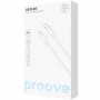 Кабель Proove GridLine Type-C to Lightning 27W (1m) white – (фото 2)