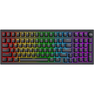 Бездротова клавіатура Proove Gaming Slicker Pro  (Ukraine Layout) black/purple