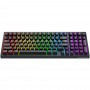 Бездротова клавіатура Proove Gaming Slicker Pro  (Ukraine Layout) black/purple – (фото 3)