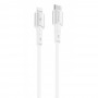 Кабель Proove Silicraft Type-C to Lightning 27W (1m) white – (фото 1)