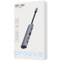 Type-C-Хаб Proove Arc Link 5 in 1 (2*USB + 3*Type-C) silver – (фото 2)