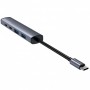 Type-C-Хаб Proove Arc Link 5 in 1 (2*USB + 3*Type-C) silver – (фото 3)