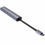 Type-C-Хаб Proove Arc Link 5 in 1 (2*USB + 3*Type-C) silver – (фото 4)