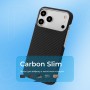Чохол Proove Carbon Slim with Magnetic Ring iPhone 15 Pro Max full black – (фото 4)