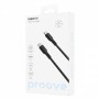 Кабель Proove Rebirth Type-C to Type-С 60W (1m) black/white – (фото 2)