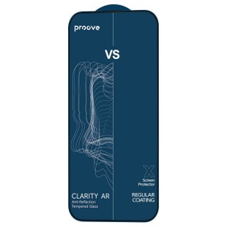 Захисне скло Proove Clarity AR VS version iPhone 14 Pro/15/16 black