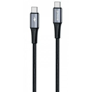 Кабель Proove WireX Pro Type-C to Type-C 100W (1.5m) black