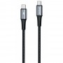 Кабель Proove WireX Pro Type-C to Type-C 100W (1.5m) black – (фото 1)