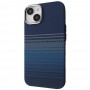 Чохол Proove Gleam Case with Magnetic Ring iPhone 13 blue stripes – (фото 1)