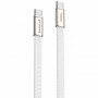 Кабель Proove AirLine Type-C to Type-C 60W (1m) white – (фото 1)
