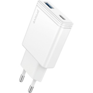 МЗП Proove Slender 45W (Type-C + USB) white