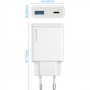 МЗП Proove Slender 45W (Type-C + USB) white – (фото 6)