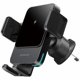 Автомобільний тримач з Бездротовим ЗП Proove Sonic 15W black