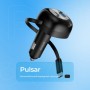 АЗП Proove Pulsar 65W (Type-C + USB) + Retractable Type-C Cable black – (фото 3)