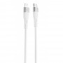 Кабель Proove Light Silicone Type-C to Lightning 27W (1m) white – (фото 1)