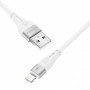 Кабель Proove Soft Silicone USB to Lightning 2.4A (1m) white – (фото 4)