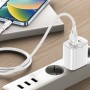 Кабель Proove Soft Silicone USB to Type-C 2.4A (1m) white – (фото 9)