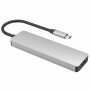 Type-C-Хаб Proove Iron Link 5 in 1 (2*Type-C + 2*USB3.0 + HDMI) silver – (фото 3)