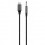 Кабель AUX Proove SoundTrack Lightning to 3.5mm (1m) black – (фото 1)