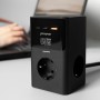 Мережевий фільтр Proove Power Cube 65W (3xAC + 2xType-C + 1xUSB) 1.5m black – (фото 5)