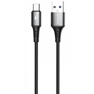 Кабель Proove WireX USB to Type-C 3A (1m) black