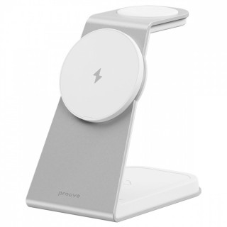 Бездротовий ЗП Proove Omni Power 3 in 1 white
