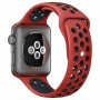 Ремешок для Apple Watch 38/40mm Nike Band Obsidian Red/Black – (фото 1)